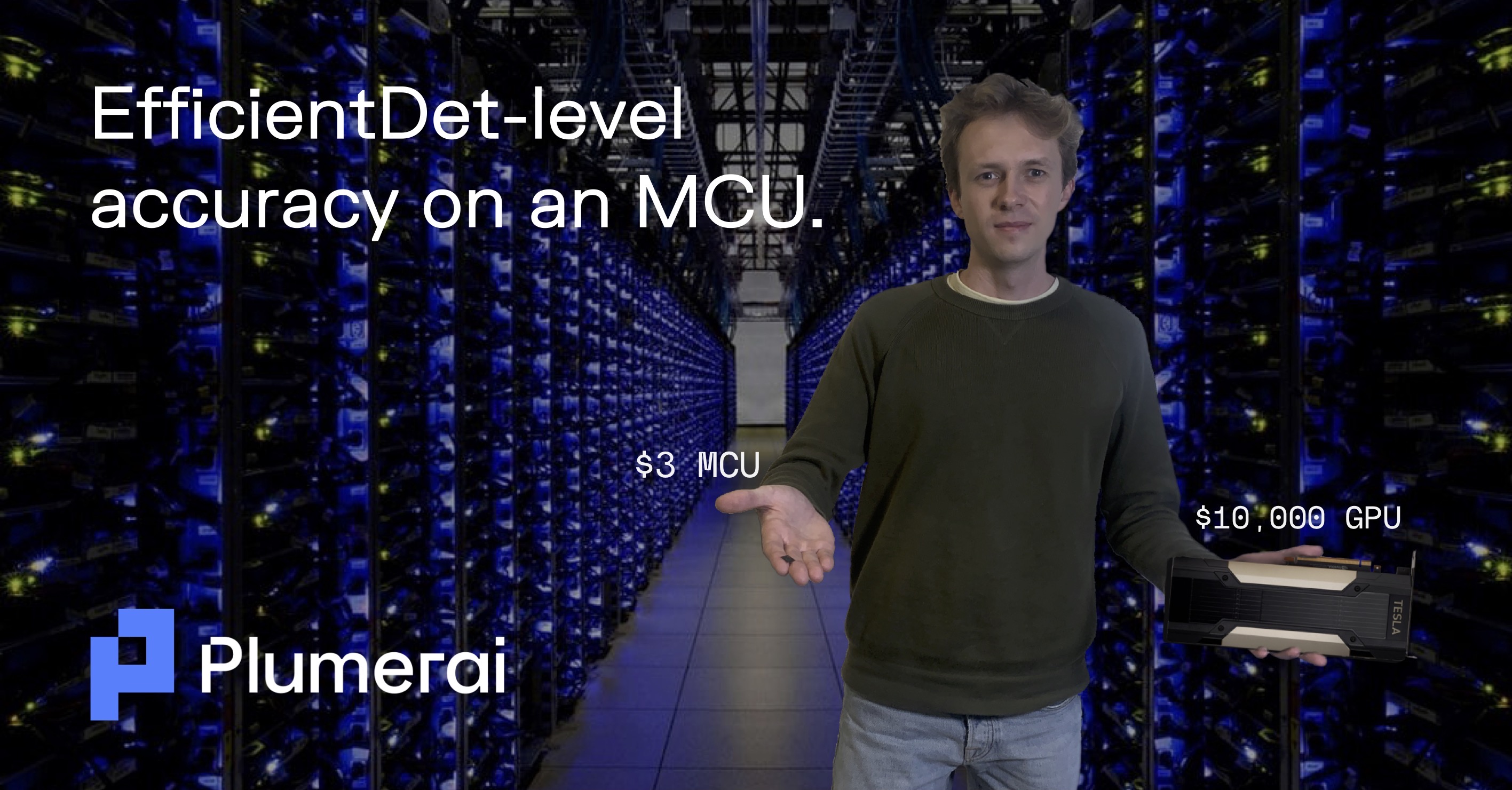 EfficientDet-level accuracy on an MCU