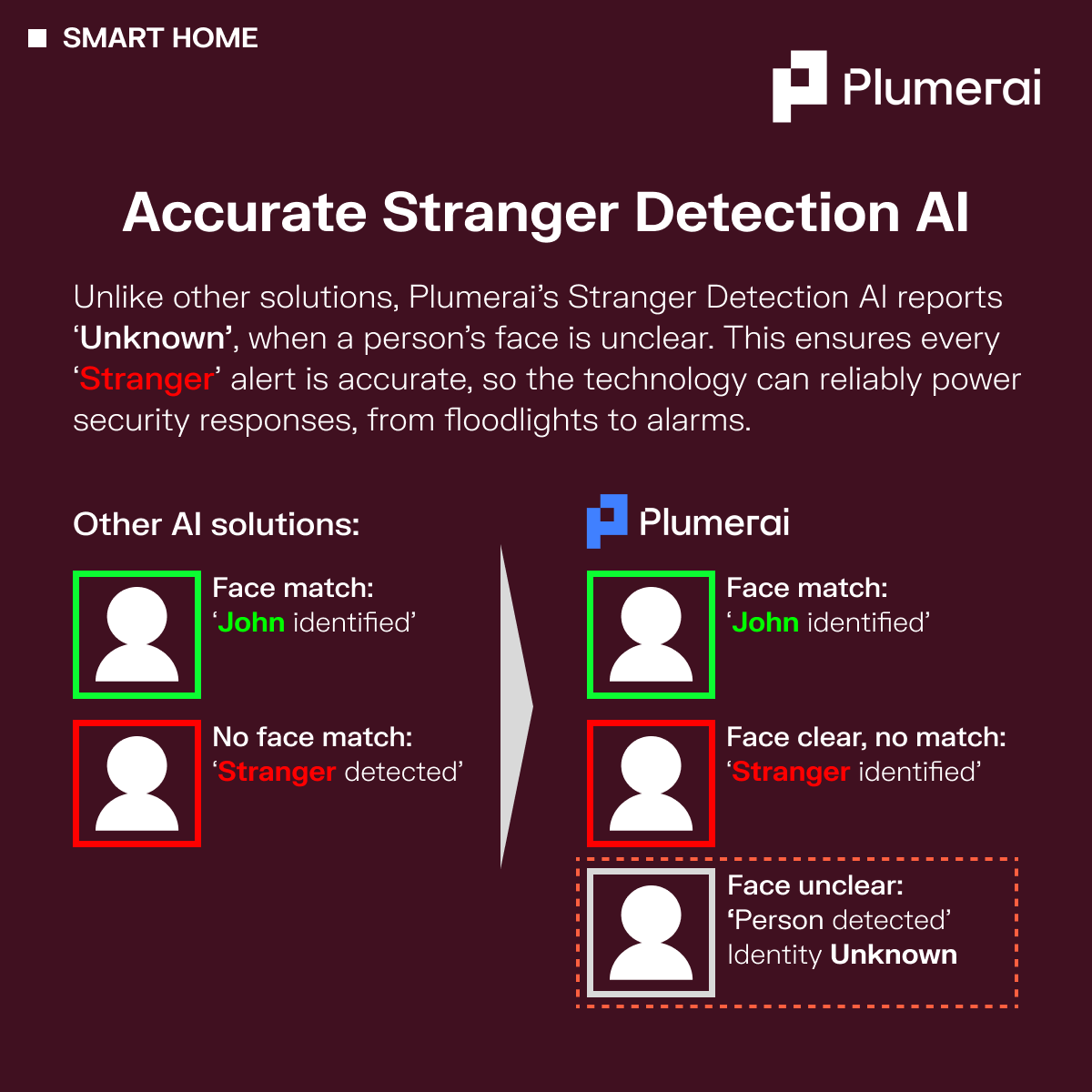 Accurate Stranger Detection AI