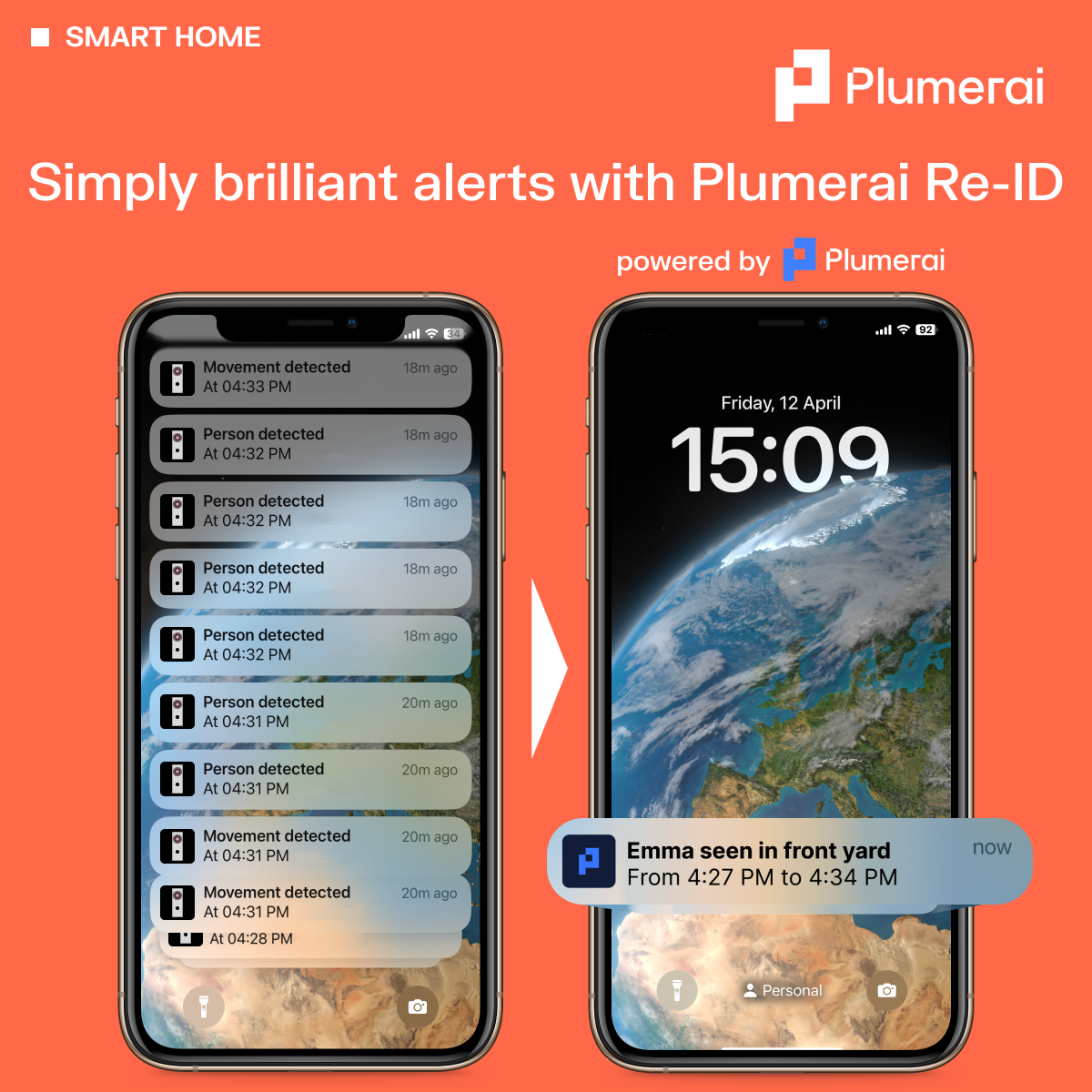 Simply brilliant alerts with Plumerai Re-ID